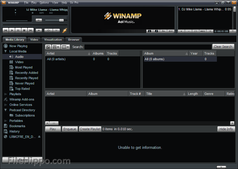 Winamp player for windows 10